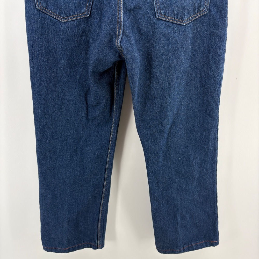Vintage Levis 517 Jeans W35 L34 Orange Tab Bootcut Denim Made USA Western - Picture 7 of 16